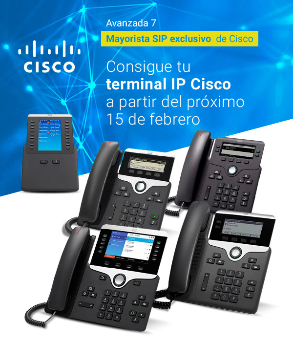 Imagen: New Cisco IP Phones | Available since February 15th at Avanzada 7 online store