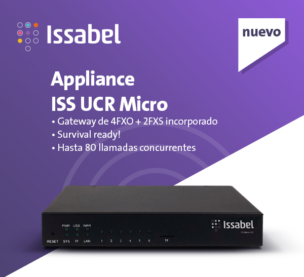 Imagen: We present you the new Issabel ISS UCR Micro Appliance Discover all its features!