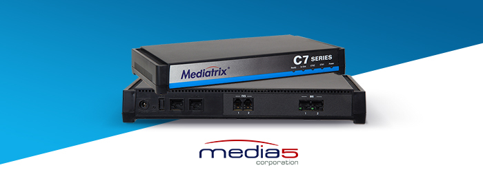 Imagen: Media5 expands the Mediatrix portfolio with the introduction of ISDN BRI interfaces in SBCs and gateways