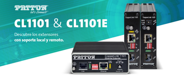 Imagen: Discover Patton CL1101 and CL1101E Extenders