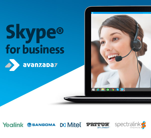 Imagen: We offer the support you need in Skype for Business
