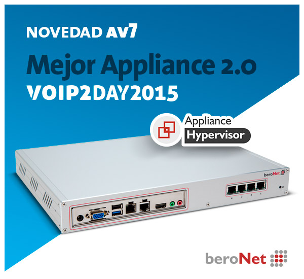 Imagen: We present...the new beroNet Appliance BNTA2.0