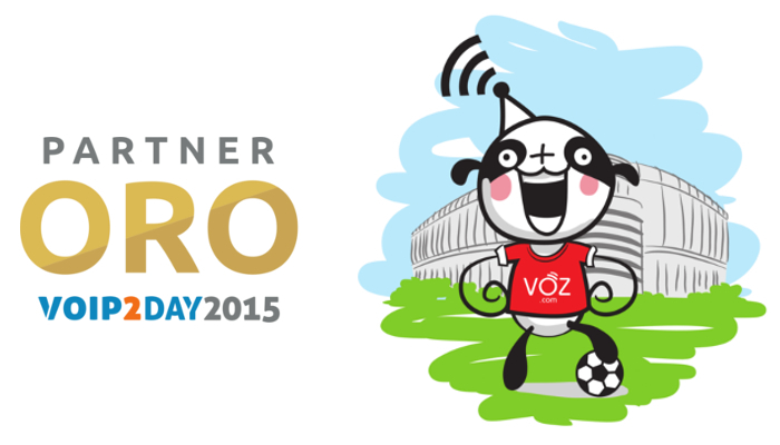 VOZ.COM will be Gold Sponsor in VoIP2DAY - 2015