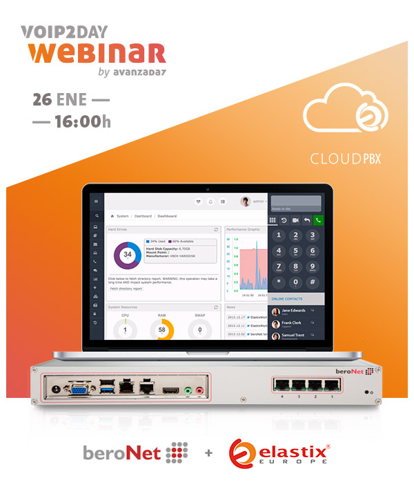 Imagen: VoIP2DAY WEBINAR: Elastix + beroNet