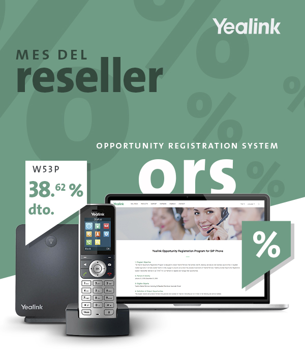 Imagen: Yealink promotions for reseller customers