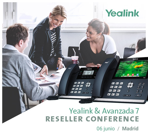 Imagen: Yealink Reseller Conference | Tuesday, June 6th - MADRID