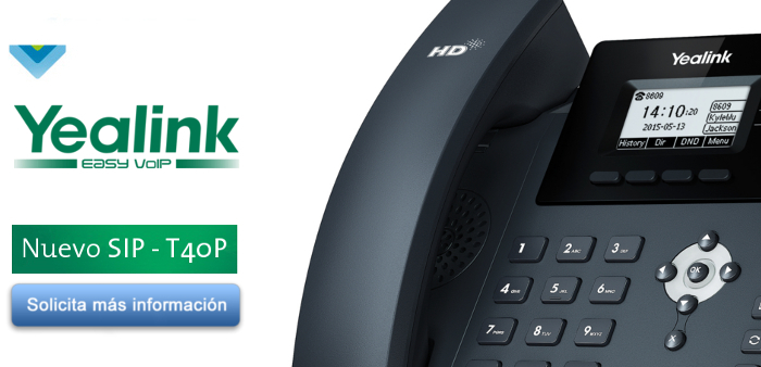 Yealink launches its new IP Phone SIPT40P - Avanzada 7