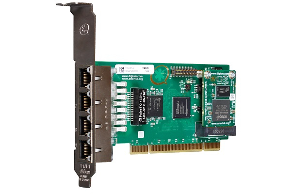 Tarjeta Digium TE436 (2E1 PCI 3.3V / 5V)