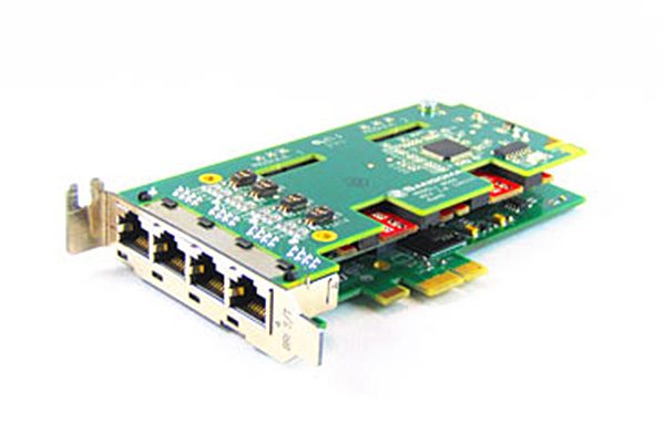 Imagen 1: Sangoma card B501DE (2 BRI - PCIe + E.C.)