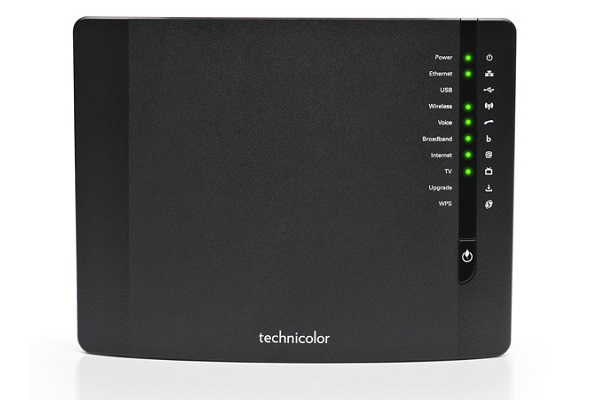 technicolor router wifi