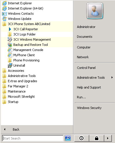 3CX Phone System Tenant 33 - Avanzada 7