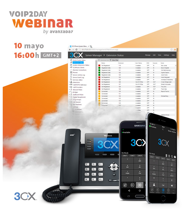 VoIP2DAY Webinar 3CX Mayo 2016 - Avanzada 7