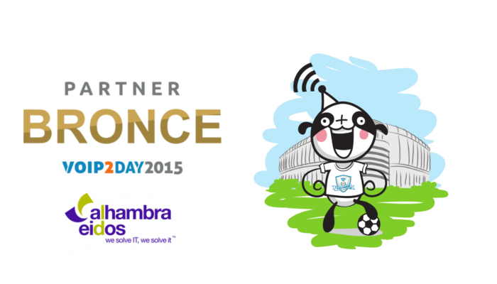 Imagen: Alhambra-Eidos apoya VoIP2DAY 2015 con su patrocinio BRONCE