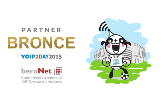 beroNet se une al equipo de patrocinadores BRONCE en VoIP2DAY