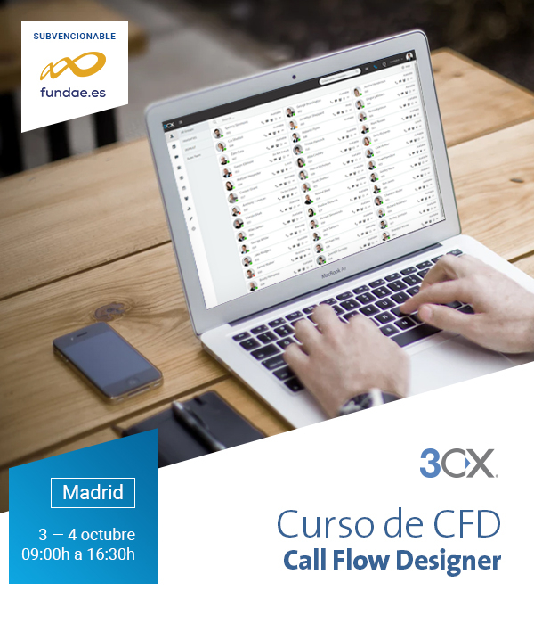 Imagen: Curso CFD para 3CX | 03 - 04 octubre en MADRID