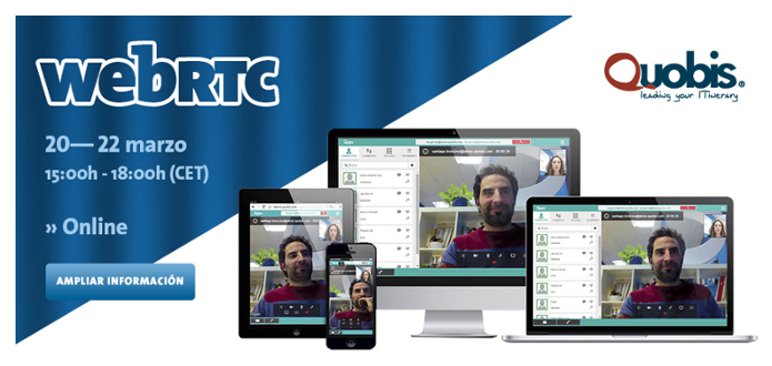 Imagen: Curso Online WebRTC | 20-22 Marzo 2018