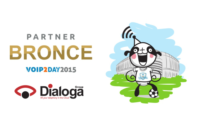 Imagen: Dialoga Group se une al equipo de patrocinadores de VoIP2DAY 2015 en categoría BRONCE