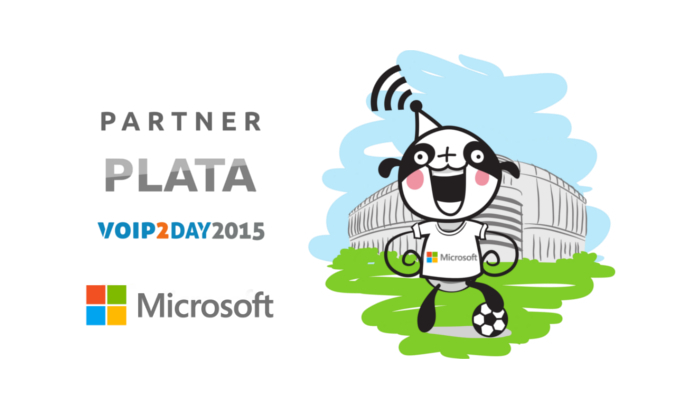 Imagen: Microsoft ¡patrocinador PLATA en VoIP2DAY 2015!