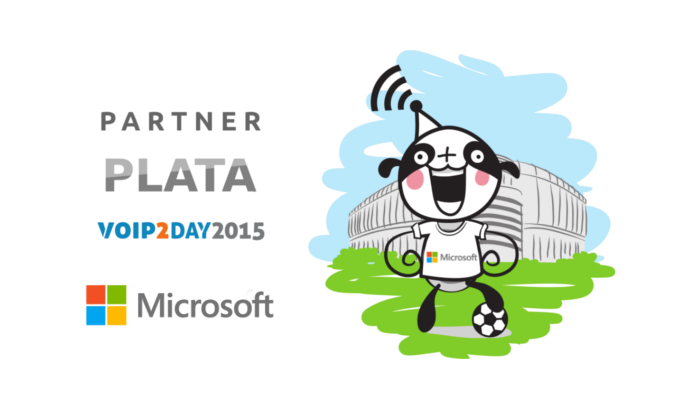 Microsoft patrocinador plata VoIP2DAY 2015 - Avanzada 7