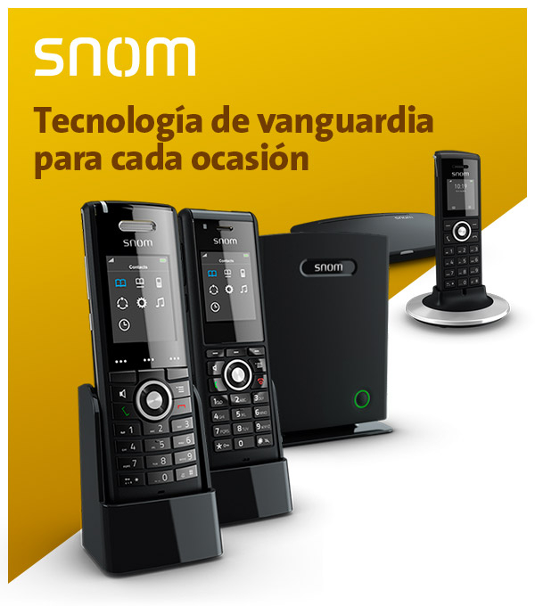 Snom Teléfonos DECT - Avanzada 7