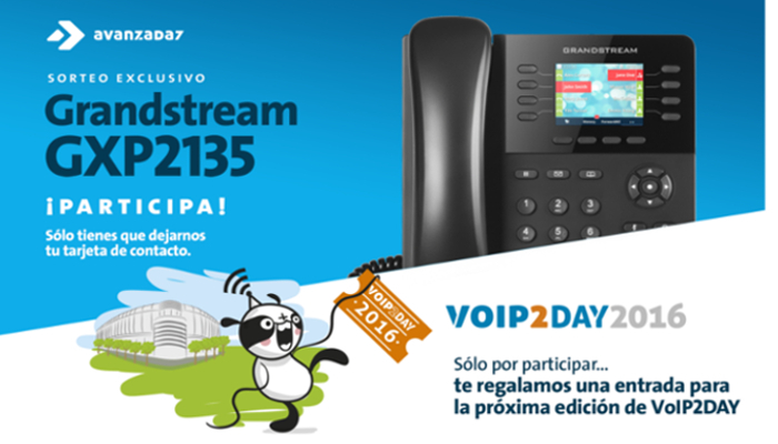 Sorteo Grandstream en AOTEC 2016 - Avanzada 7