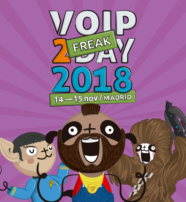VoIP2DAY 2018, 14 y 15 de noviembre en Madrid - Avanzada 7