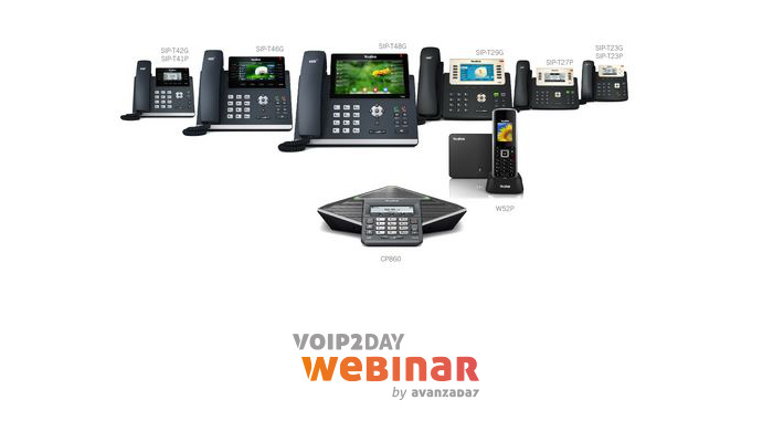 Imagen: VoIP2DayWebinar - Yealink nos presenta su portfolio de productos