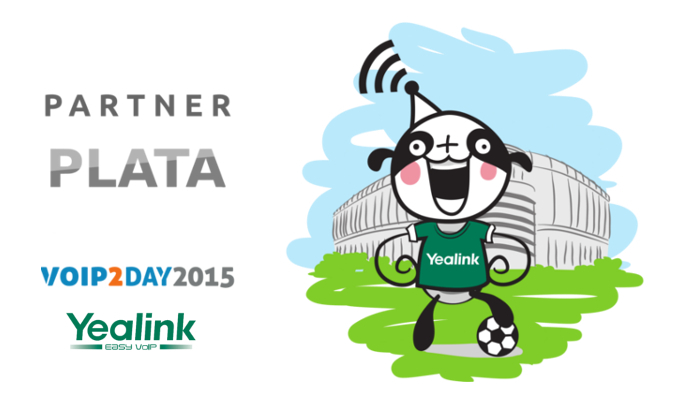 Imagen: Yealink, patrocinador Plata de VoIP2DAY 15