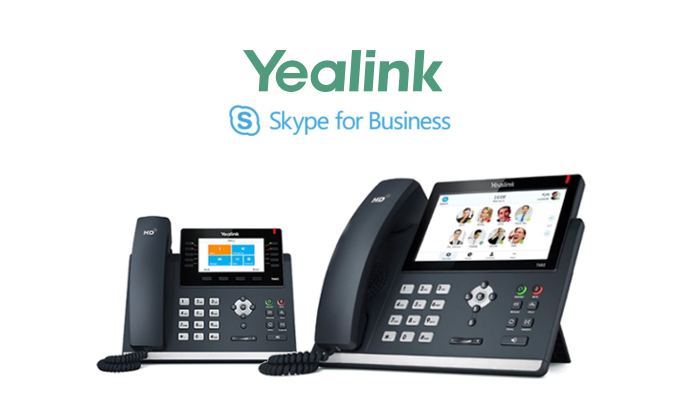 T46G y T48G de Yealink cualificados para Skype for Business Online Service