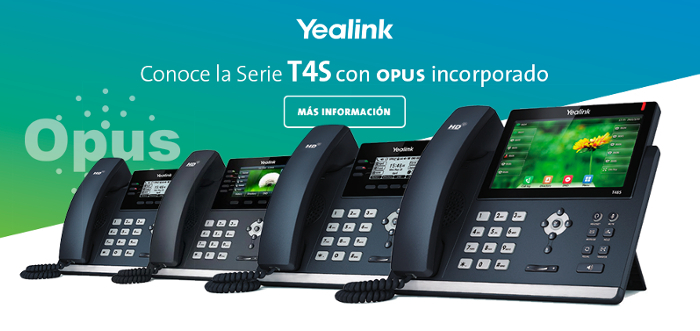 Imagen: Lo nuevo de Yealink con OPUS incorporado...