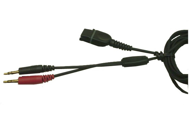 Imagen 1: Cable rizado ADDCOM QD a tarjeta sonido PC