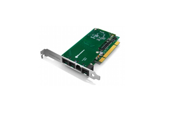 Imagen 1: Tarjeta Sangoma B601DE (1 E1+4 FXO+1 FXS:PCIe+E.C)