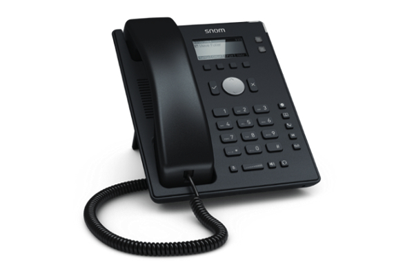 Teléfono IP de gama básica Snom D120 con dos cuentas SIP ideal por su excelente relación calidad precio ya disponible en Avanzada 7