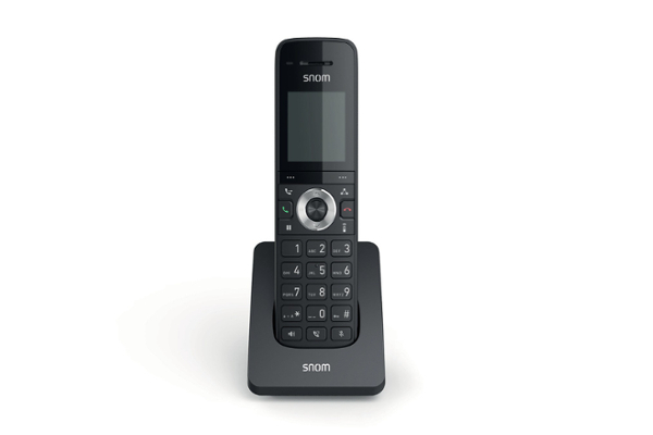 Teléfono inalámbrico Snom M15 SC con pantalla panorámica de 1.7 pulgadas, teclado retroiluminado y excelente transmisión de sonido