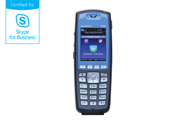 Terminal WiFi Spectralink 8440 compatible con Skype for Business ya disponible en la tienda online de Avanzada 7
