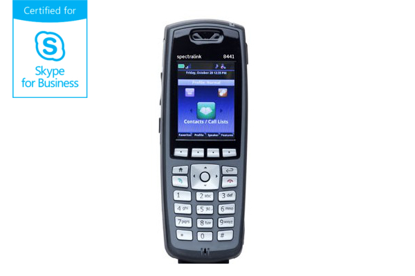 Terminal WiFi Spectralink 8441 compatible con Skype for Business ya disponible en la tienda online de Avanzada 7