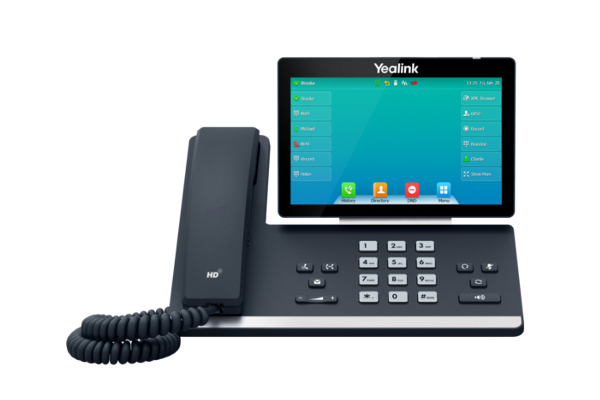 Teléfono IP Yealink IPT57W con pantalla táctil de 7'' a color y con ángulo regulable ya disponible en la tienda online de Avanzada 7