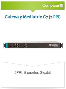 Mediatrix G7 2PRI