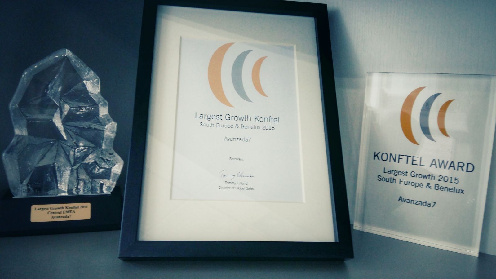 Premio Largest Growth Konftel - Avanzada 7