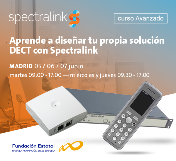 Imagen: Curso Avançado DECT Solutions Spectralink | 5 - 7 de junho, Madri