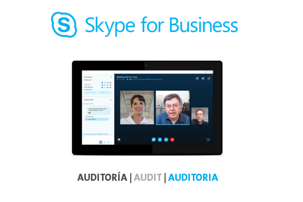Imagen 1: Servicio de Auditoría Skype for Business