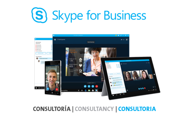 Imagen 1: Serviço de Consultoria no Skype for Business