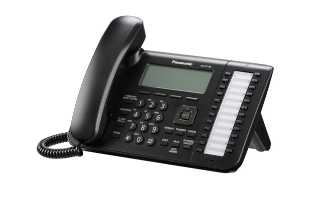 Imagen 1: Terminal SIP Panasonic KX-UT136 negro Imagen 1: Terminal SIP Panasonic KX-UT136 negro