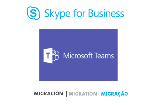 Imagen 1: Serviço de migração para Microsoft Teams