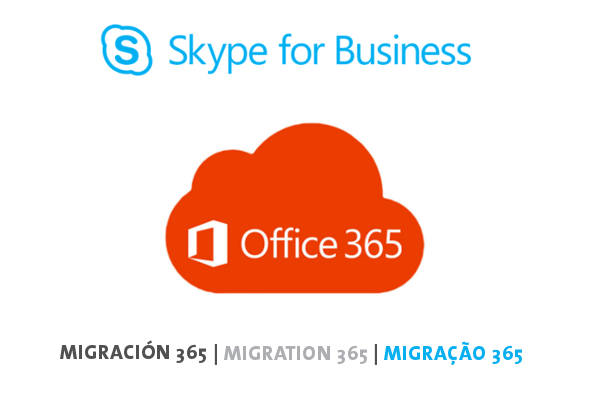 Imagen 1: Serviço de migração para o Skype for Business Online